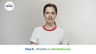 Otrivin Breathe Clean How to Use Video [upl. by Anitteb]