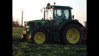 fauchage de raygrass 2013 avec john deere 6320 et faucheuse kuhn fc 303 cg [upl. by Anaerdna223]