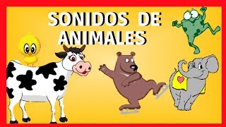 Sonidos de Animales para Niños de 1 a 5 AñosNUEVO [upl. by Dnamra]