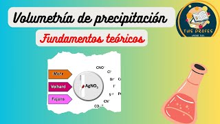 Fundamentos teóricos de volumetría de precipitación Mohr Volhard Fajans [upl. by Yhtnomit]