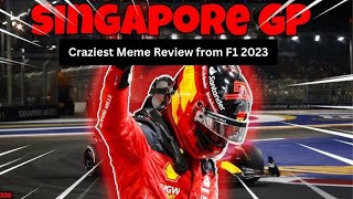 Craziest Memes From F1 2023 Singapore GP You Cant Miss [upl. by Etana]