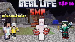 MINECRAFT REAL LIFE SMP TẬP 16 CHẾ TẠO GIÁP MẠNH NHẤT  MÌNH DÙNG TNT PHÁ HỦY MỌI THỨ [upl. by Jania]