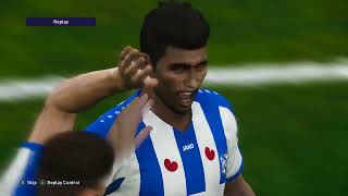 Heerenveen  ALMERE  ERE PES 2021 GAMEPLAY [upl. by Kciredor]