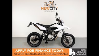 2016 Yamaha WR125X 125 Supermoto White 10032 Miles Used [upl. by Llerahs295]