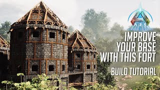 Improve YOUR Base With THIS Fort In Ark Survival Ascended [upl. by Ayak]