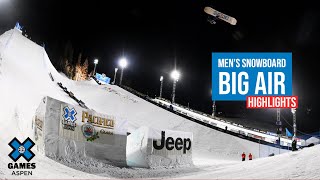 Men’s Snowboard Big Air HIGHLIGHTS  X Games Aspen 2022 [upl. by Virginie]