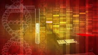 DNA Sample Background Stock Motion Graphics [upl. by Mera]