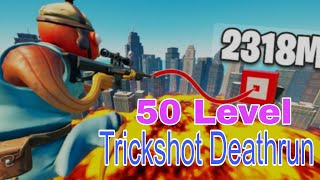 Dieser 50 Level Trickshot Deathrun ist zu wild [upl. by Eleonore]