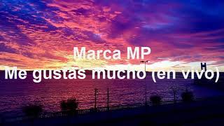 Marca MP  Me gustas mucho 2020 Vídeo con Letras [upl. by Eelirol905]