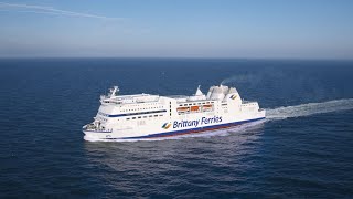 Mont St Michel  Brittany Ferries Cruise Ferry [upl. by Kerrill293]