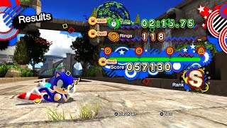 Rooftop Run ACT 2  021575  SONIC GENERATIONS [upl. by Blondy503]