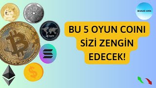 Bu 5 Gamefi Coin Sizi Zengin Edecek [upl. by Sinaj]