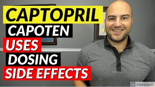 Captopril Capoten  Uses Dosing Side Effects  Medication Review [upl. by Ahsertal]