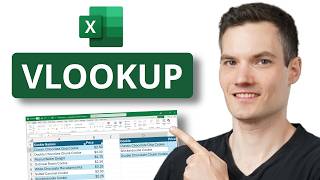 VLOOKUP in Excel  StepbyStep Tutorial for Beginners [upl. by Oimetra]