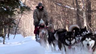 Lhiver dans la BaiedesChaleurs [upl. by Lenneuq]