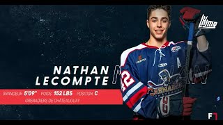 Espoirs LHJMQ Fenplast  Nathan Lecompte [upl. by Lednar]