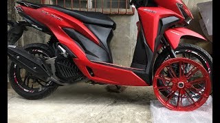 Honda Click 150i GC Leivenger Mags [upl. by Yruam380]