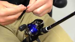 FLW Fishing 101  S01E03 Spooling Line [upl. by Maiah]