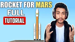 How to make a powerful rocket for Mars in space flight simulator  Mars mission sfs [upl. by Bordie]