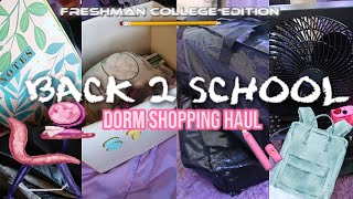 BACK TO SCHOOL DORM ROOM HAUL ⋆｡°✩ SHEIN AMAZON WALMART  MORE 📓🎀  Kenzie Makiyah [upl. by Nylqcaj175]