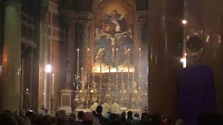 Easter Vigil 2018 “Santissima Trinità dei Pellegrini” Tridentine Latin Mass Lights On [upl. by Ert485]