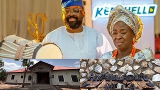 KUNLE AFOLAYAN BUILDS HOUSE FOR MOTHER AYANLADUN AFOLAYAN AT HIS FILM VILLAGE [upl. by Corbett]