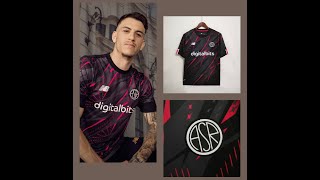 Maglie calcio a poco prezzo  Maglia Roma di Terza 202223 [upl. by Ulysses]