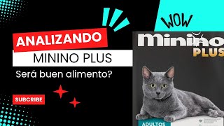 Nunca le des este alimento a tu gato Analizando Minino Plus croquetas mascotas gato animales [upl. by Kessiah]