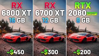 RX 6800 XT vs RX 6700 XT vs RTX 2080 SUPER  Test in 10 Games in 2024 [upl. by Nosbig952]