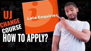 UJ Late Enquiries 2022  How to apply for late applications at UJ 2022 How to Change Course at UJ [upl. by Maitilde74]