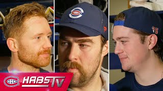 Canadiens address the media at practice  FULL PRESS CONFERENCES [upl. by Eener]