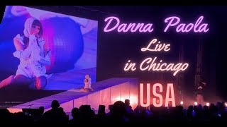 DANNA PAOLA  USA Concert in Chicago 2023 [upl. by Gower985]