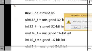 ECED3901  May 282015  Lecture 6  C Programming Embedded Design PCLint Doxygen [upl. by Gwendolyn]