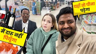 Desi Dad goes grocery Shopping with Videsi Bahu  Must Watch [upl. by Gilead]