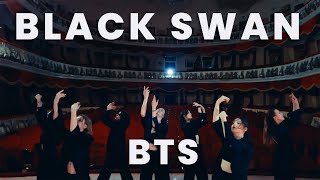 BTS BLACK SWAN THEATRE PERFOMANCE KPOP IN PUBLIC UKRAINE Intermediate Class Kpop Studio Satellite [upl. by Saddler]