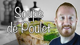 Soupe de Poulet Rôti 🍗 Plat pas Cher  Recette Facile et Rapide 🤑 [upl. by Enorahs]