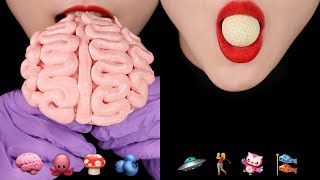 TIKTOK EMOJI MUKBANG ASMR TIKTOK EMOJI FOOD CHALLENGE 8 [upl. by Lenneuq]