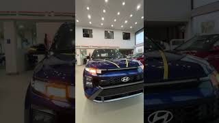 Hyundai Creta Nline 2024 Thunder Blue with abyss black roof automobile luxury autochrome [upl. by Er610]