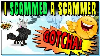 I SCAMMED A SCAMMER WHERE IS THE SPIKE ANIMAL JAM [upl. by Sehguh315]