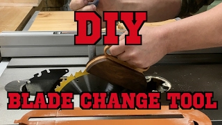 DIY Saw Blade Change Tool [upl. by Butler]