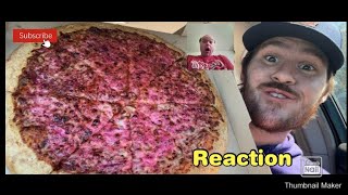 Reaction to Hungry Howie’s Pink Pizza Review [upl. by Lorelei]