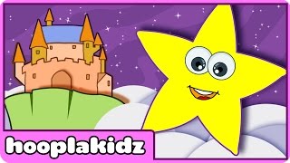 Twinkle Twinkle Little Star Song  HooplaKidz Nursery Rhymes amp Kids Songs [upl. by Ikiv]