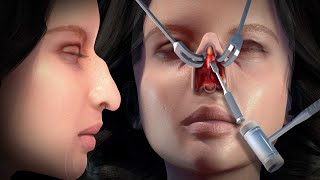 Rhinoplasty Nose Job  Step by step [upl. by Semele]