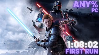 Star Wars Jedi Fallen Order  Any  10802 LRT First Complete Run [upl. by Michaeline]