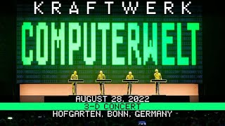 Kraftwerk Live 8282022 Hofgarten Bonn [upl. by Salvatore869]