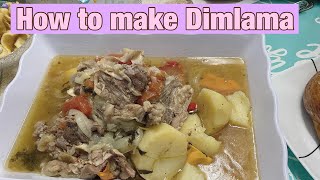 HOW TO MAKE DIMLAMA [upl. by Calandria314]