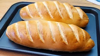 Wunderbar 2 Brote in 1 Stunde Das schnellste Brotrezept Brot backen selber backen [upl. by Agler211]