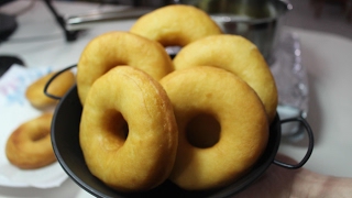 Receta de Donuts glaseados  Donas  Berlinas Caseras [upl. by Iarahs]