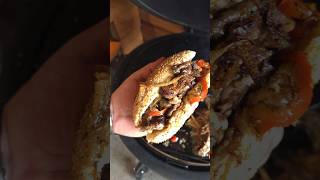 Ribeye philly cheese steak recept  BBQuality [upl. by Melania465]