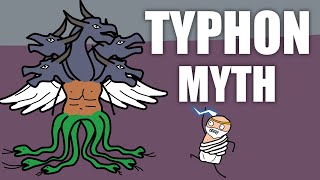 Greek Myths Typhon vs Zeus [upl. by Eimarej116]